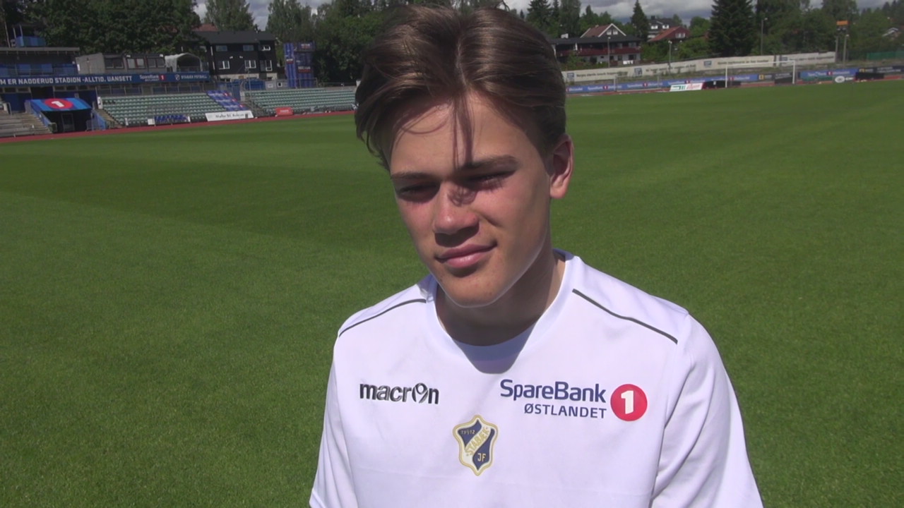 Herman (15) signerte for Stabæk